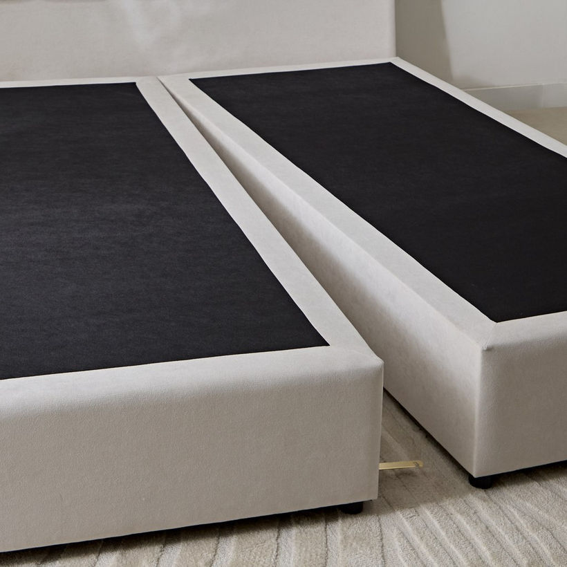 Movo Curvy Rio Upholstered King Bed - 180x200 cm - Image 7