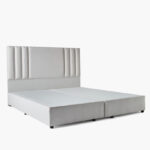 Movo Curvy Galaxy Twin Upholstered Bed - 120x200 cm
