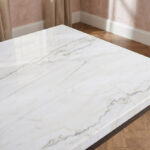 Orlando Genuine 6-Seater Marble Top Dining Table Set