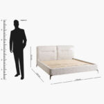 Marwell Nxt Carina Upholstered Queen Bed - 160x200 cm