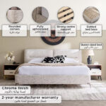 Marwell Nxt Carina Upholstered Queen Bed - 160x200 cm