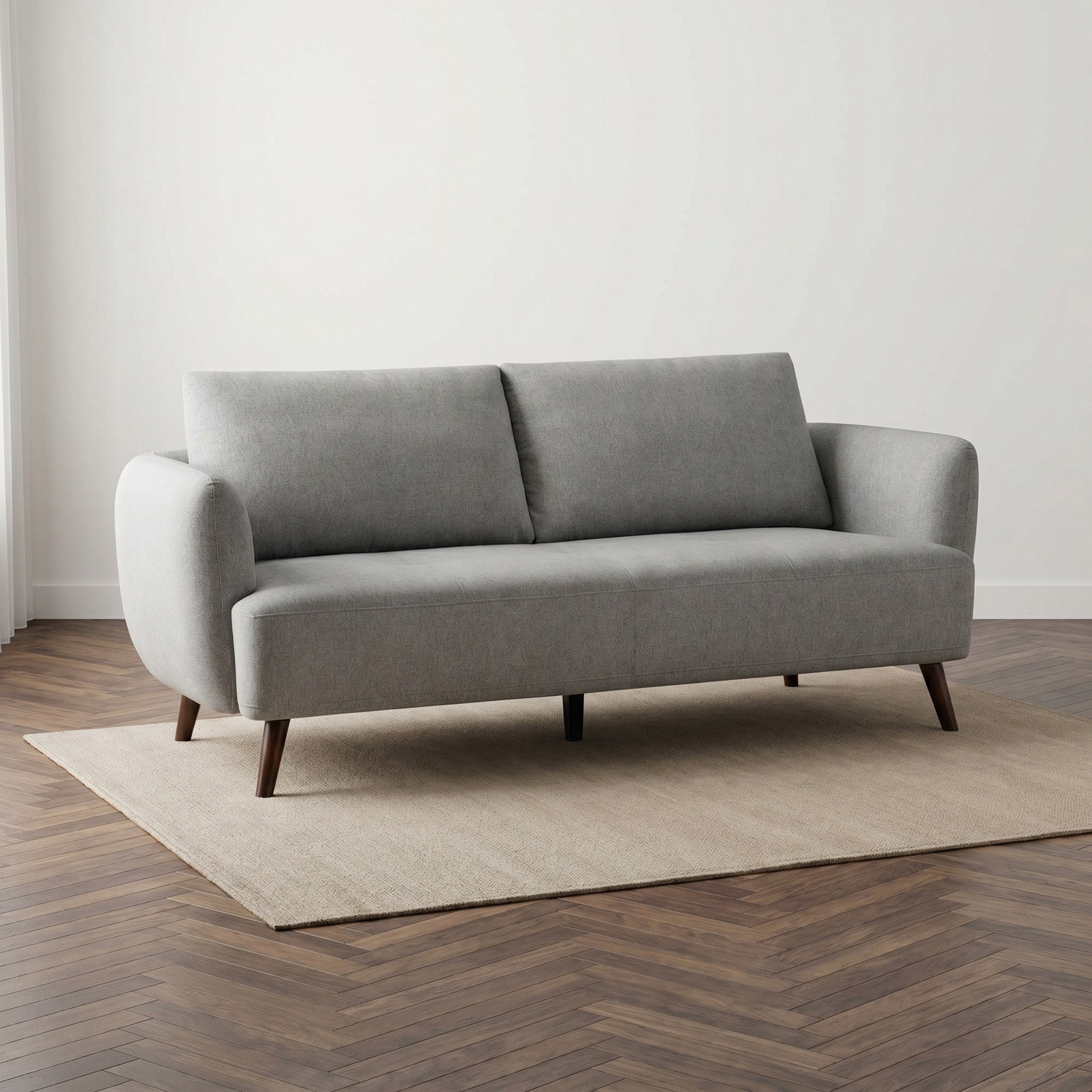 Orleans 3-Seater Fabric Sofa