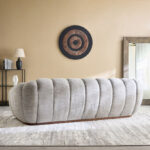 Acra 4-Seater Large Fabric Sofa