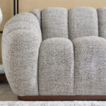Acra 4-Seater Large Fabric Sofa