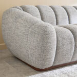 Acra 4-Seater Large Fabric Sofa