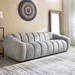 Acra 4-Seater Large Fabric Sofa - Image 12