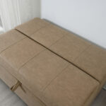 Arden 2-Seater Fabric Sofa Bed Cum Ottoman with Storage