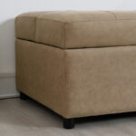 Arden 2-Seater Fabric Sofa Bed Cum Ottoman with Storage