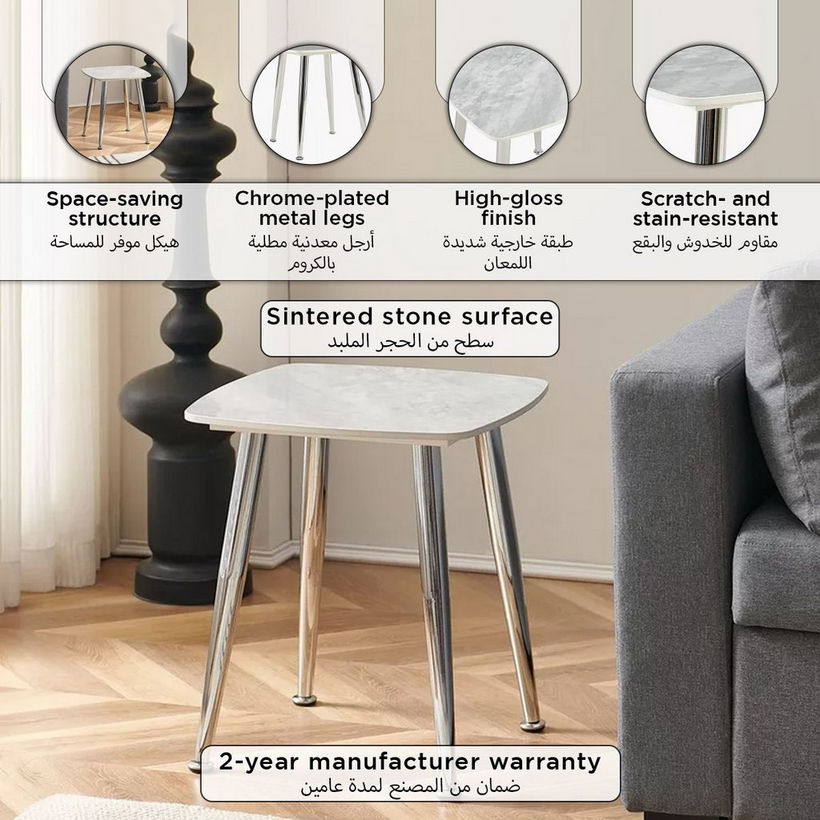 Ciyan Sintered Stone End Table - Image 8