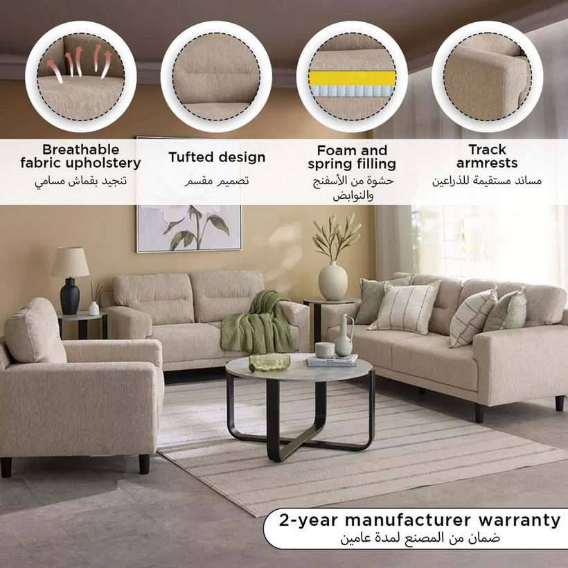 Modway Armchair Fabric Sofa - Image 11
