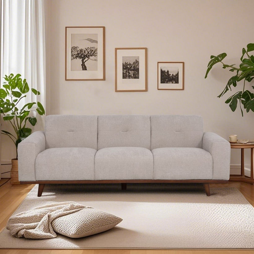 Seattle NXT 3-Seater Fabric Sofa - Image 3