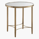 Artison Mirror Top End Table