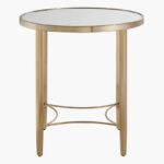 Artison Mirror Top End Table