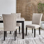 Orlando NXT Genuine Marble Top 6-Seater Dining Table Set