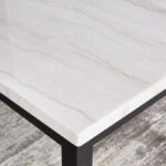 Orlando NXT Genuine Marble Top 6-Seater Dining Table Set