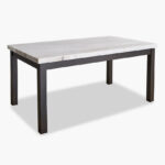 Orlando NXT Genuine Marble Top 6-Seater Dining Table Set