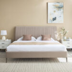 Naples Rivoli Upholstered King Bed - 180x200 cm