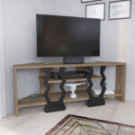 Modulix Contra 1.1 Metre Corner TV Unit for TVs up to 45 inches