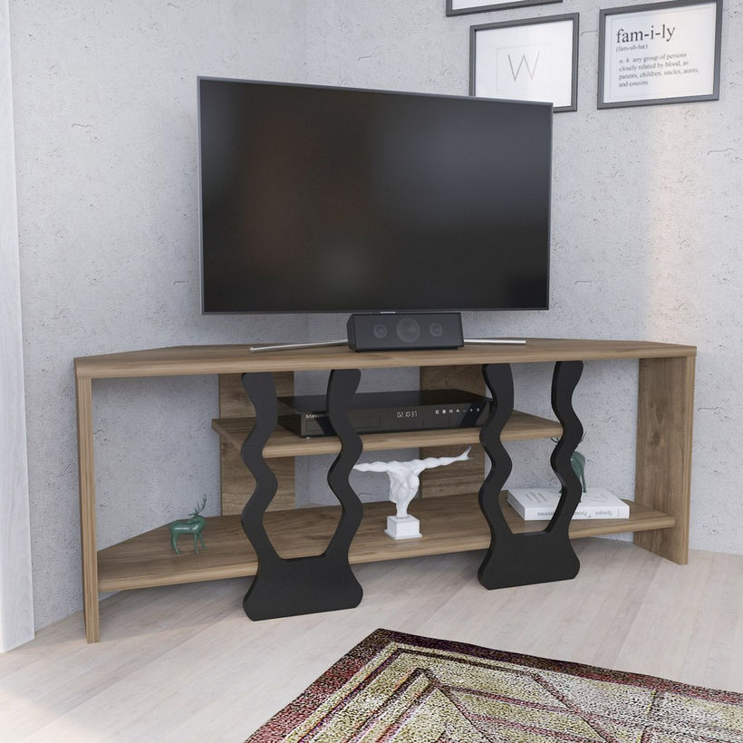 Modulix Contra 1.1 Metre Corner TV Unit for TVs up to 45 inches - Image 3