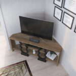 Modulix Contra 1.1 Metre Corner TV Unit for TVs up to 45 inches