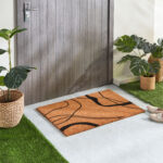 Zara Printed PVC Back Coir Doormat - 60x90 cm