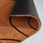 Zara Printed PVC Back Coir Doormat - 60x90 cm