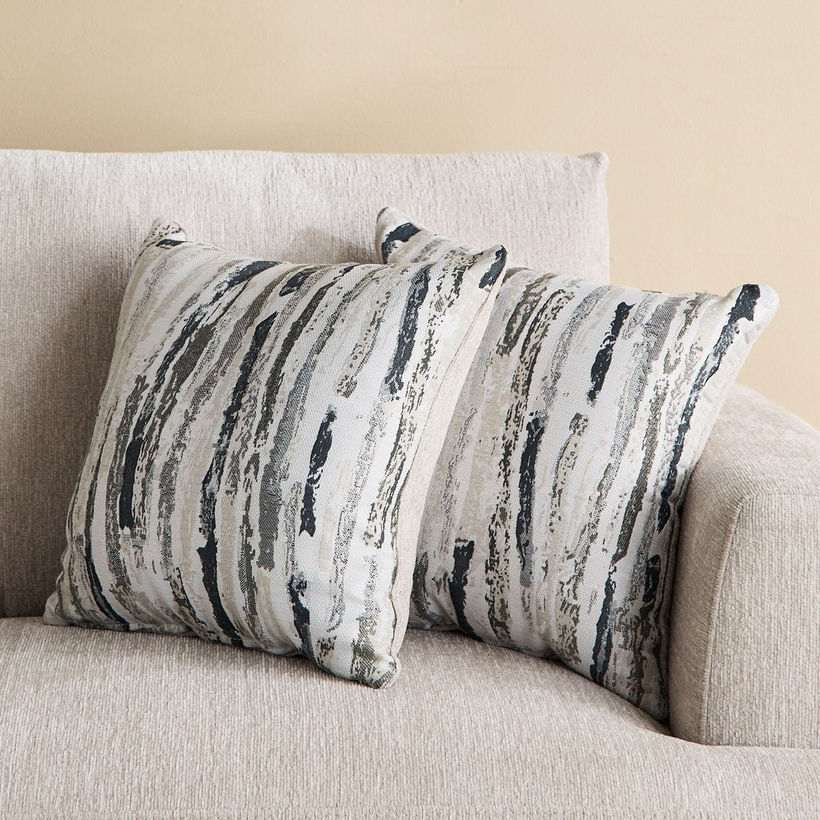 Panora 3-Seater Fabric Sofa with 2 Cushions - Image 5