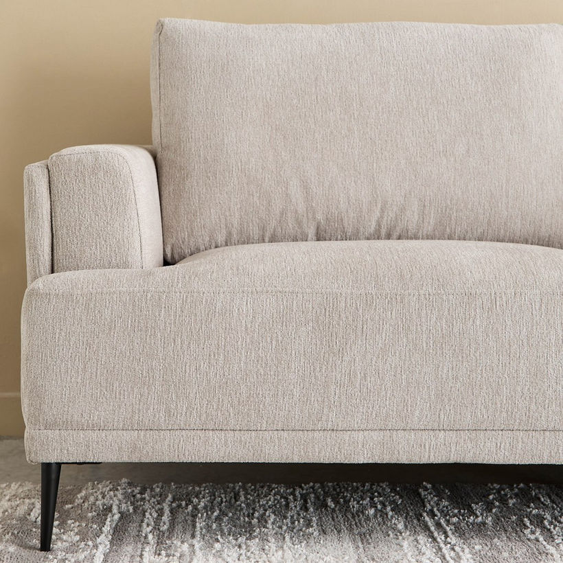 Panora 2-Seater Fabric Sofa with 2 Cushions - Image 6