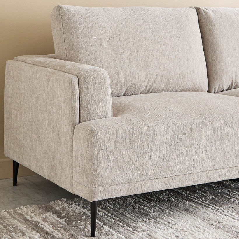 Panora 2-Seater Fabric Sofa with 2 Cushions - Image 7