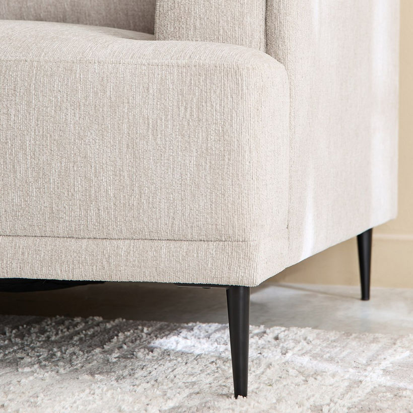 Panora 2-Seater Fabric Sofa with 2 Cushions - Image 10
