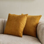 Nantes 2-Seater Fabric Sofa with 2 Cushions