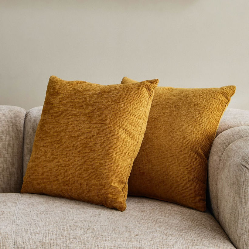 Nantes 2-Seater Fabric Sofa with 2 Cushions - Image 6