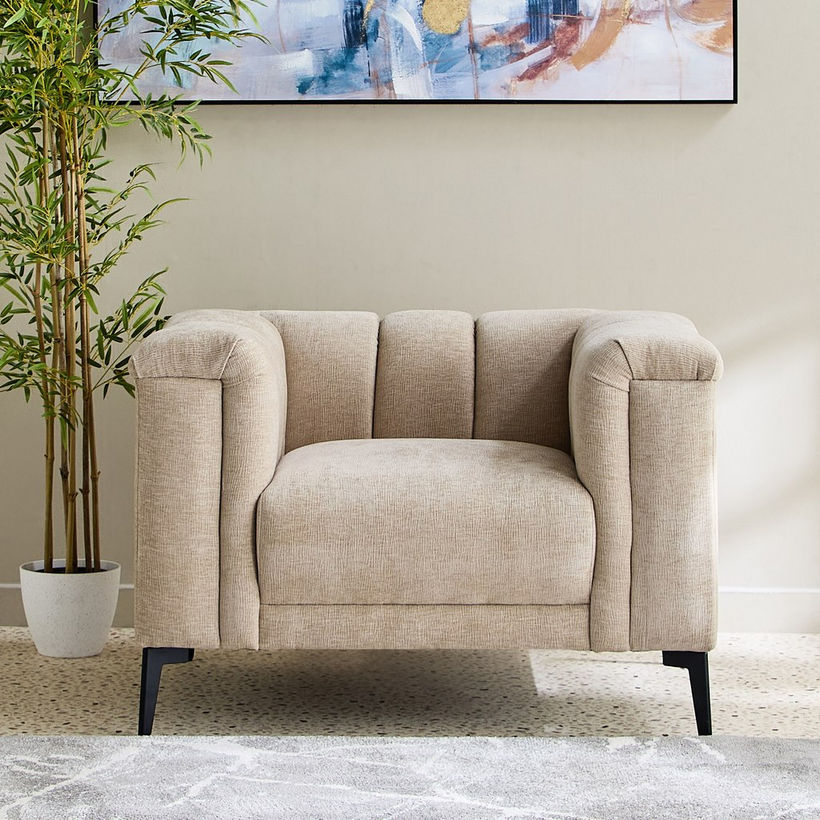 Nantes Fabric Armchair Sofa - Image 3