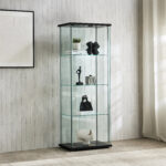 Dover Curio Cabinet with 2 Doors and 3 Shelf