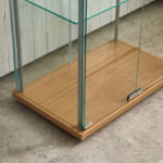 Dover Curio Cabinet with 2 Doors and 3 Shelf