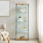 Dover Curio Cabinet with 2 Doors and 3 Shelf