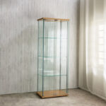 Dover Curio Cabinet with 2 Doors and 3 Shelf