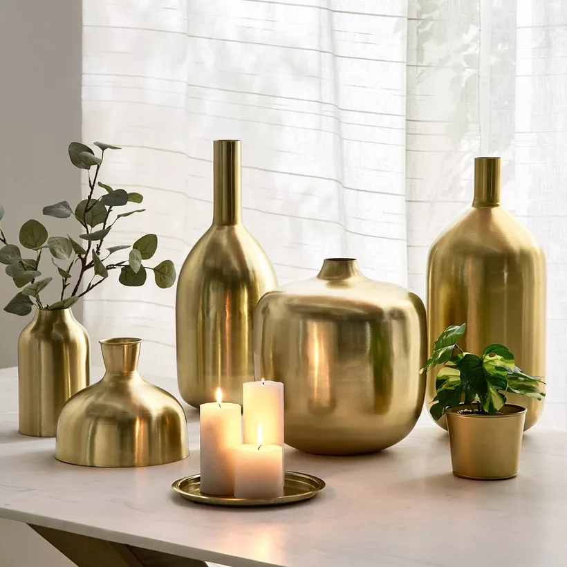 Avya Basic Metal Plant Pot - 12.5x12.5x10 cm - Image 5