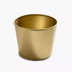 Avya Basic Metal Plant Pot - 12.5x12.5x10 cm