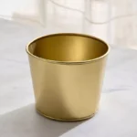 Avya Basic Metal Plant Pot - 12.5x12.5x10 cm