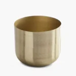 Avya Metal Round Planter with Rust Proof Coating - 19x19x17 cm