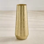 Avya Metal Hammered Floor Vase - 17x17x42 cm