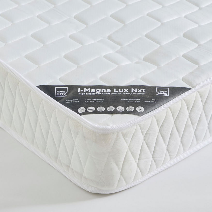 SleepEase iMagna Lux Nxt Knitted Fabric High Resilience Foam Bonnell Spring Mattress - 120x200x22 cm - Image 3