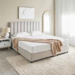 SleepEase iMagna Lux Nxt Knitted Fabric High Resilience Foam Bonnell Spring Mattress - 180x210x22 cm
