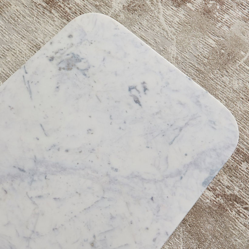 Vendra Paul Genuine Marble Top Coffee Table - Image 4