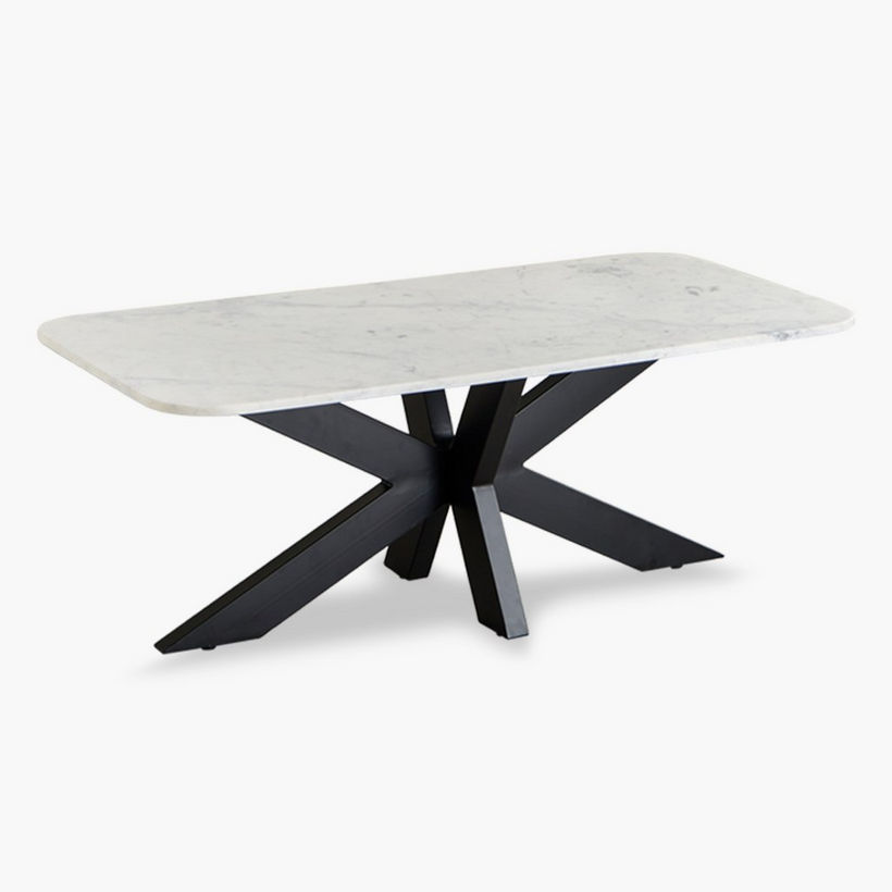 Vendra Paul Genuine Marble Top Coffee Table - Image 8