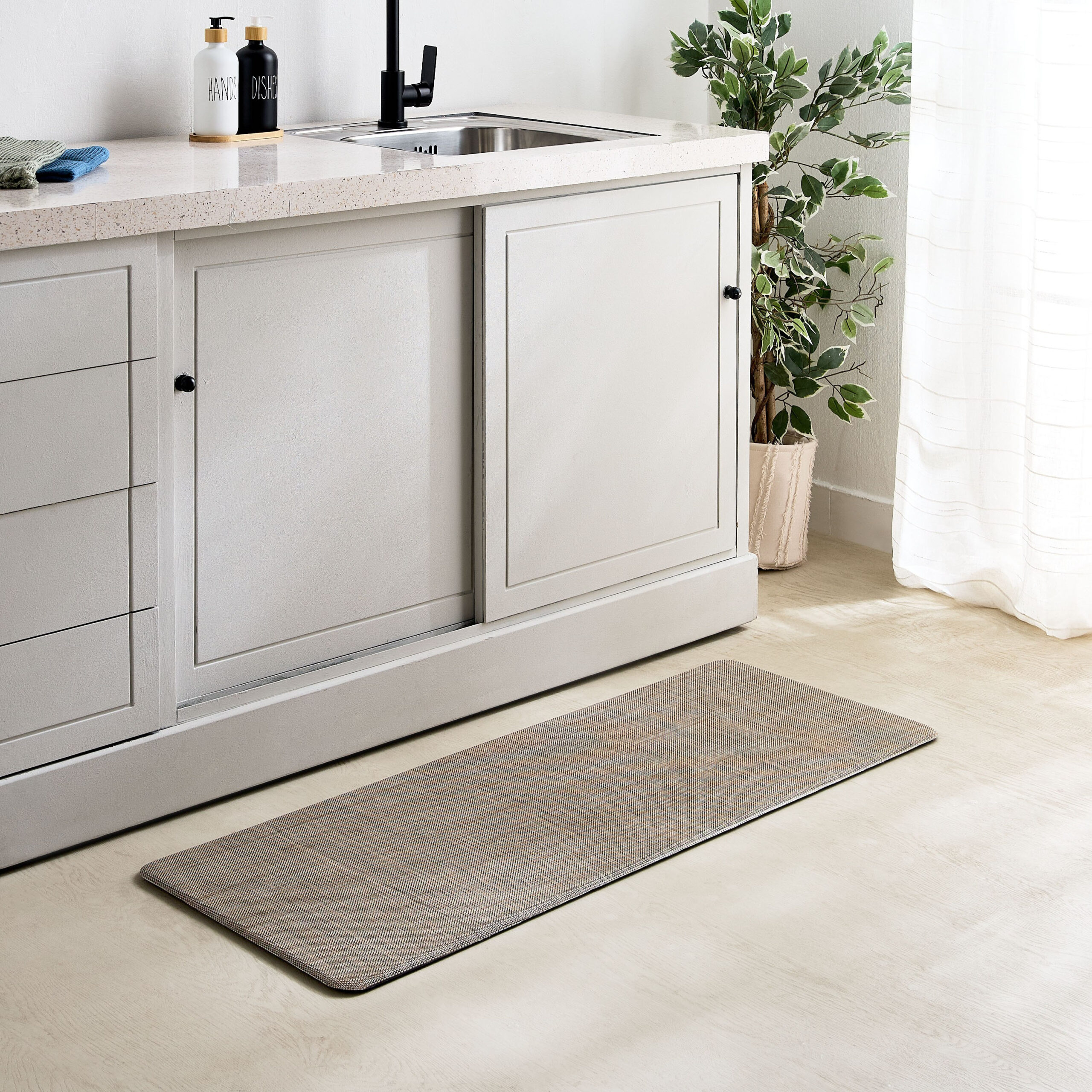 Dexter Textile PVC Foam Mat - 45x120 cm