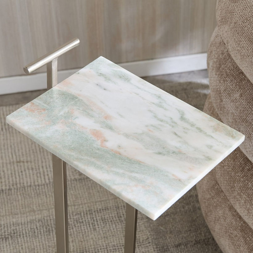Cavon Acosta Onyx Marble Top Accent Table - Image 4