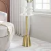 Cavon Joy Genuine Marble Top Accent Table - Image 10