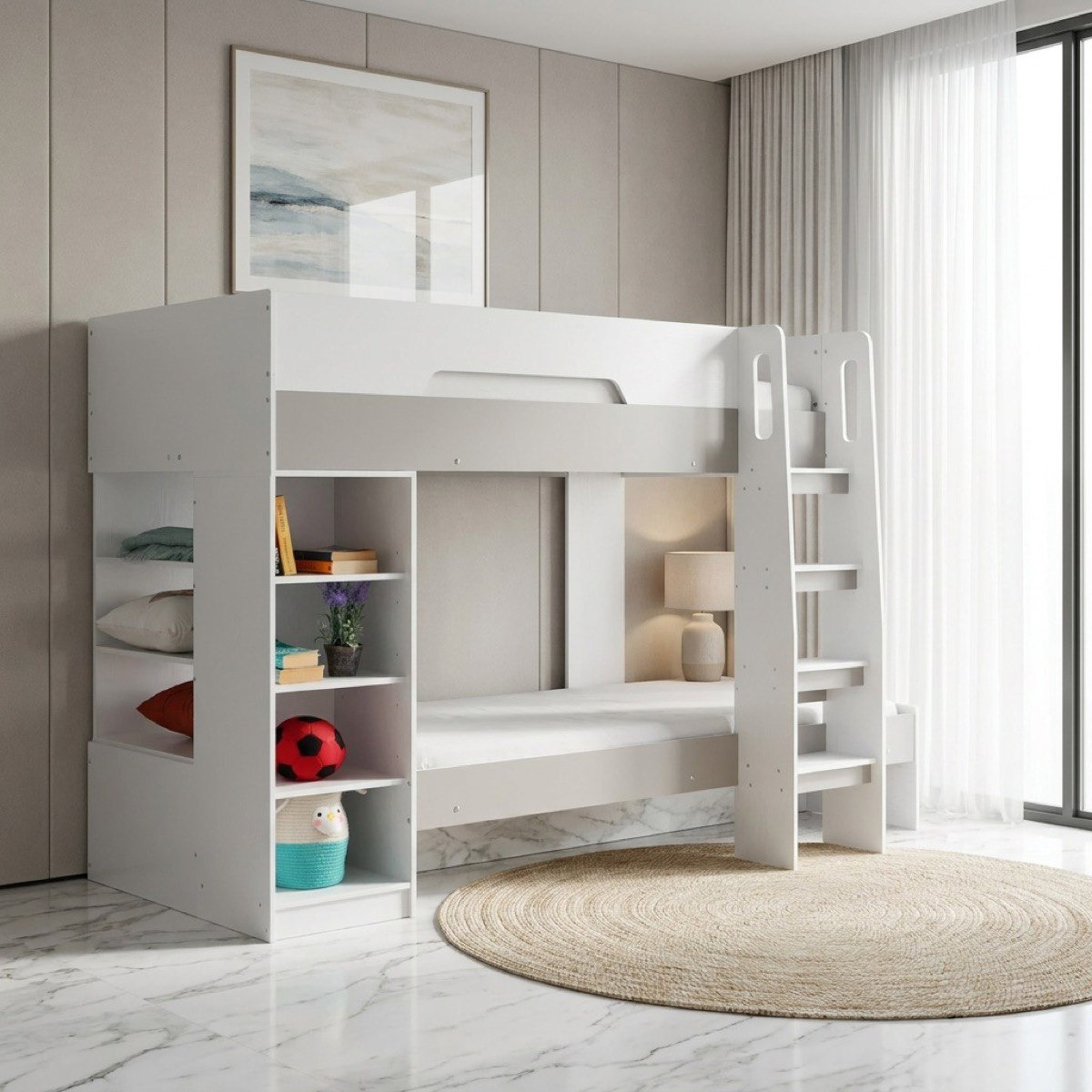 Halmstad Bunk Bed with Storage - 90x190 cm